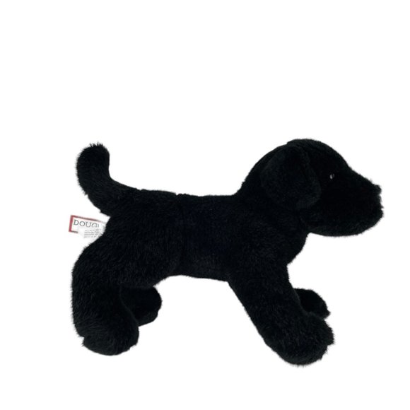 Douglas Black Labrador Lab Puppy Dog Plush #1883 Stuffed Animal Toy 12 Inch 2013 - Picture 2 of 5